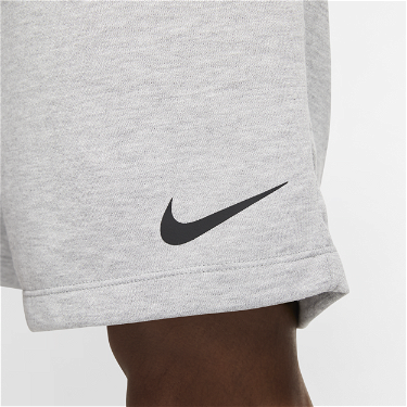 Rövidnadrág Nike Dri-FIT Fleece Training Shorts Szürke | CJ4332-063, 1