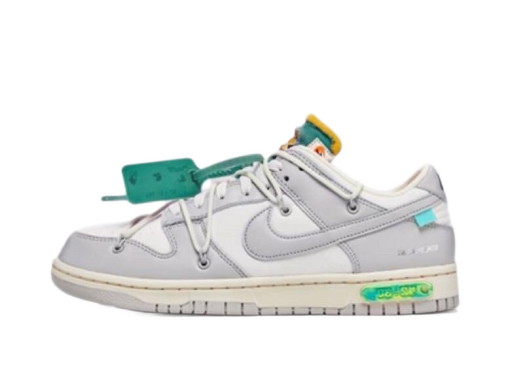 Sneakerek és cipők Nike Dunk Low Off-White Lot 42 Szürke | DM1602-117