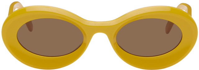 Napszemüveg Loewe Yellow Loop Sunglasses Sárga | LW40110U@5039E