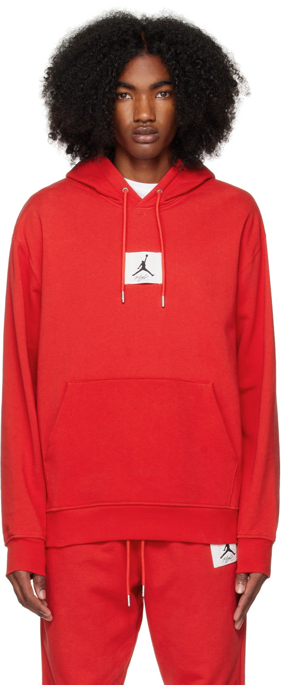 Sweatshirt Jordan Flight Hoodie 
Piros | DQ7338-612, 0