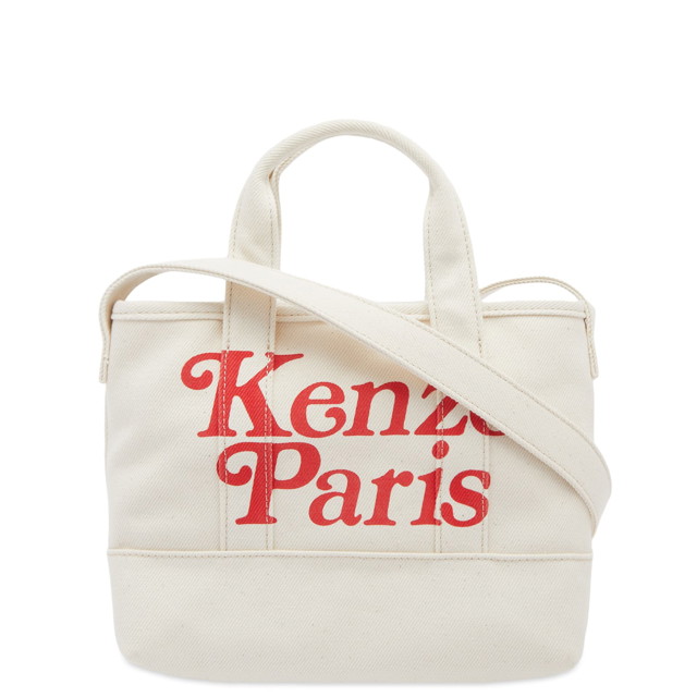 Vászontáskák KENZO Paris Small Logo Tote Fehér | FE58SA910F35-03