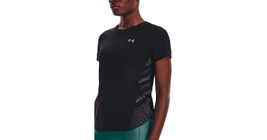 Póló Under Armour Iso-Chill Laser Tee Fekete | 1376818-001, 1