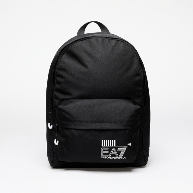 Hátizsákok Emporio Armani Backpack EA7 Unisex Backpack Black/ White Logo, Universal Fekete | 245081CC94002021