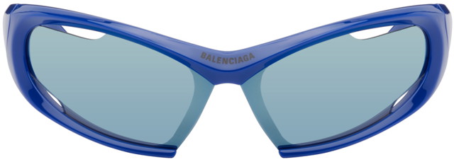 Napszemüveg Balenciaga Dynamo Rectangle Sunglasses Sötétkék | BB0318S-002