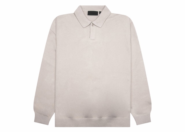 Pólóingek Fear of God Knit Polo Silver Cloud Szürke | 192BT232182F