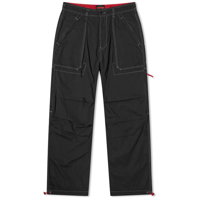 Nadrág Pleasures Public Utility Pants Fekete | P24SP038-BLACK