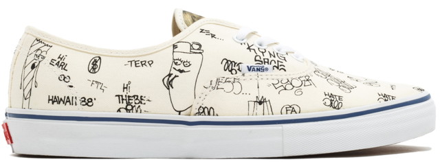 Sneakerek és cipők Vans OG Authentic S Jason Dill Fehér | VN-OZSGFDV