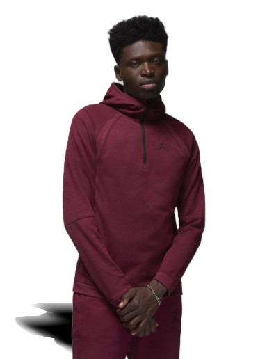 Sweatshirt Jordan Jordan Sport 1/2-Zip Hoodie Burgundia | DV1245-680