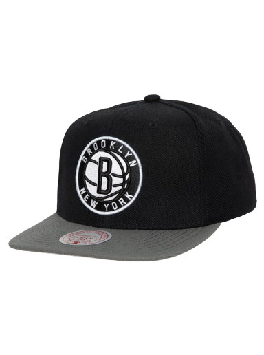 Kupakok Mitchell & Ness NBA Team 2 Tone 2.0 Snapback Brooklyn Nets Fekete | HHSS3264-BNEYYPPPBKGY