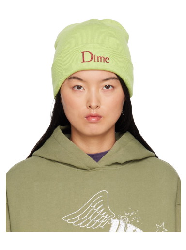 Beanie sapkák Dime Classic Beanie Zöld | DIME23D2F40LIME