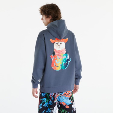 Sweatshirt RIPNDIP Yee Haw Hoodie Storm Blue Kék | RNDSPR24138, 4