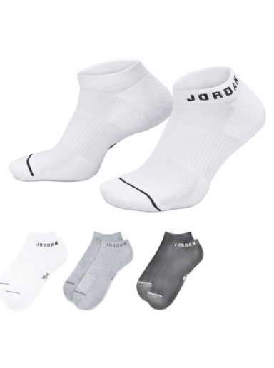 Zoknik és harisnyanadrágok Jordan Everyday No-Show Socks (3 Pairs) Többszínű | DX9656-911