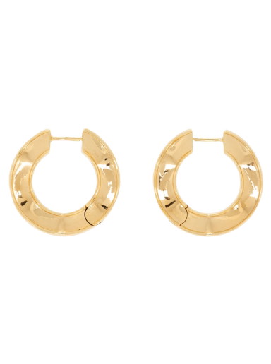 Fülbevaló Bottega Veneta Hoop Earrings Bézs | 741369 VAHU0