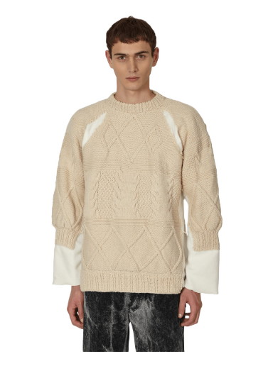 Tartozékok Needles Fisherman Sweater White Bézs | LQ299 A