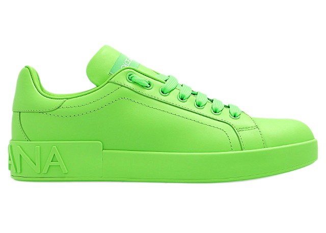 Sneakerek és cipők Dolce & Gabbana Portofino Green Zöld | cs1772-a1065-8h572