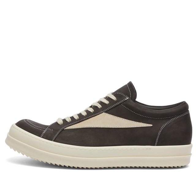 Sneakerek és cipők Rick Owens Suede Vintage Sneaks Fekete | RU02D6897-7811