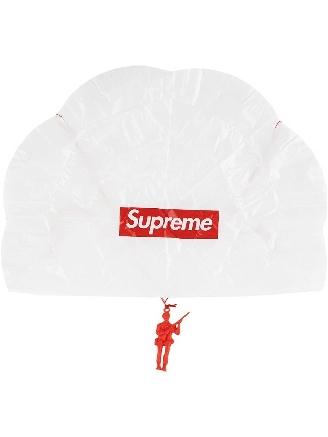 Kütyük Supreme Logo-print Parachute Toy Fehér | SU768314518504
