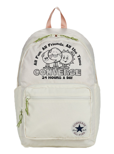Hátizsákok Converse Go 2 Backpack Bézs | 10025925-A02