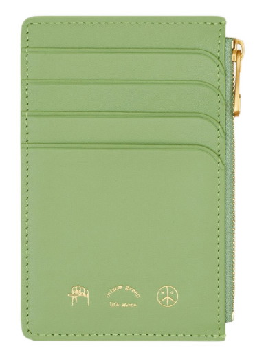 Pénztárca Mister Green Zippered Card Case Zöld | MGZIPCARDCASE 001