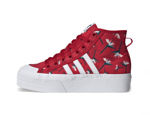 Sneakerek és cipők adidas Originals Thebe Magugu x Nizza Platform Mid 
Piros | GY9561