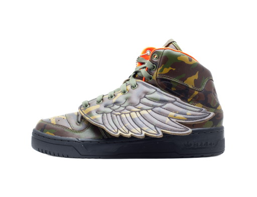 Sneakerek és cipők adidas Originals JS Wings Jeremy Scott Camo Szürke | G50726