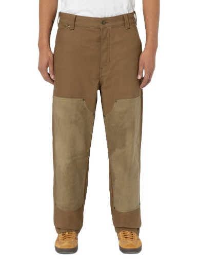 Nadrág Dickies Lucas Double Knee Trousers Barna | 0A4YJL