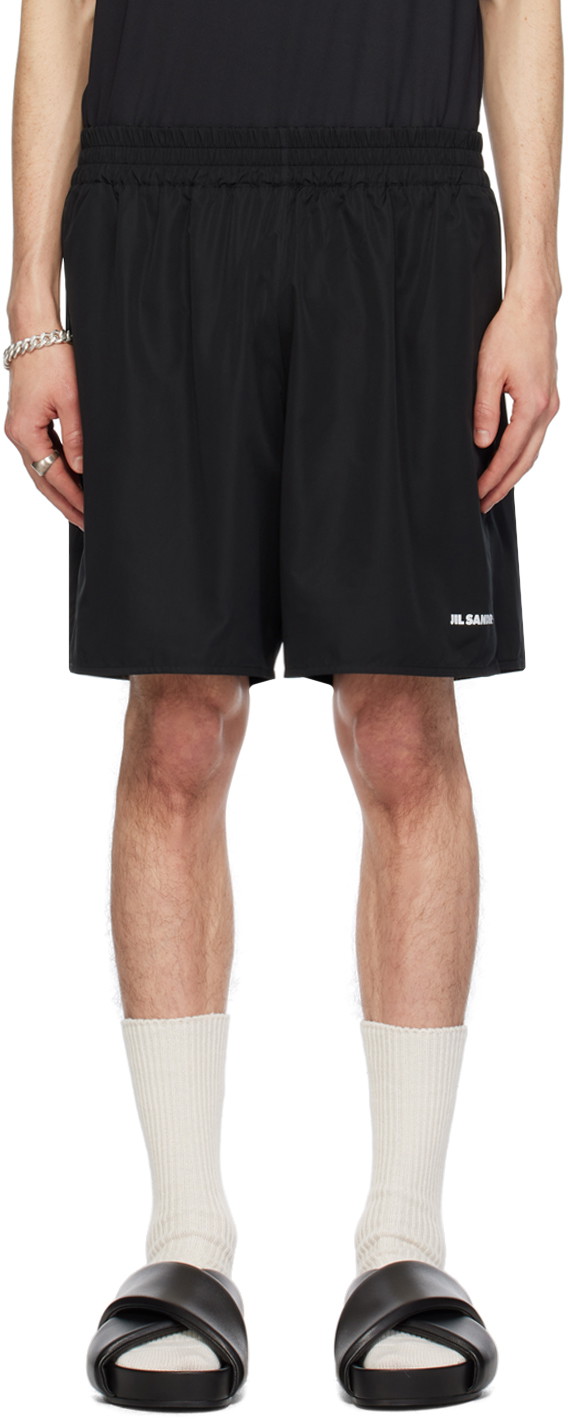 Rövidnadrág Jil Sander Layered Shorts Fekete | J47KA0029_JTN158