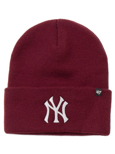 Kupakok '47 Brand MLB New York Yankees Haymaker Beanie Burgundia | 194165328465
