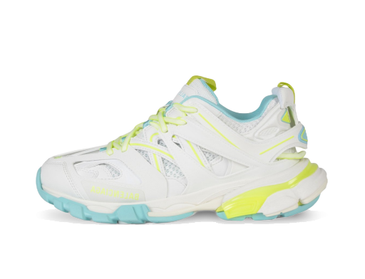 Sneakerek és cipők Balenciaga Track White Fluorescent Yellow Turquoise W Fehér | 542436W3AC69704
