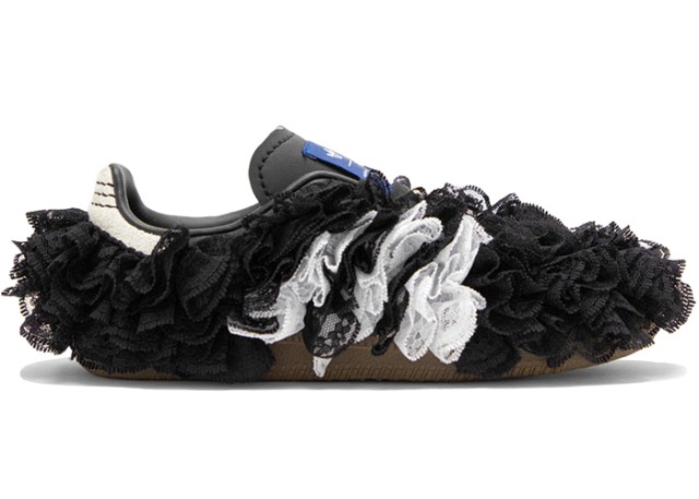 Sneakerek és cipők adidas Originals Samba Reverie by Caroline Hú CLOT Black Lace Upper Fekete | JS2778
