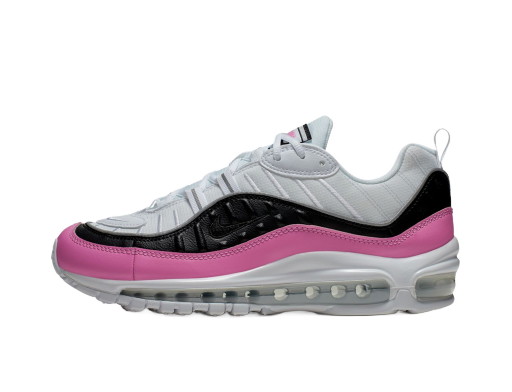 Sneakerek és cipők Nike Air Max 98 SE White Black China Rose W Rózsaszín | AT6640-100