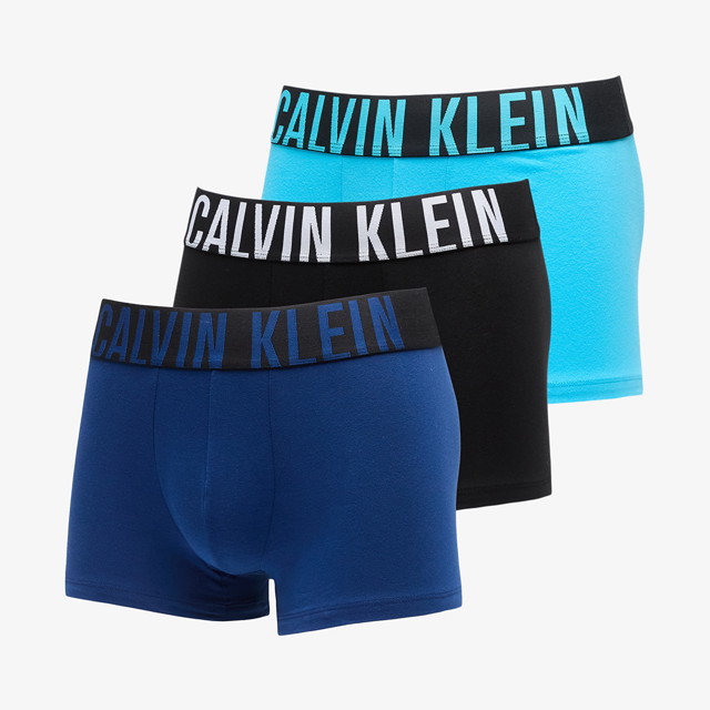 Boxerek CALVIN KLEIN Intense Power Cotton Stretch Trunk 3-Pack Multicolor Többszínű | NB3608A LXS