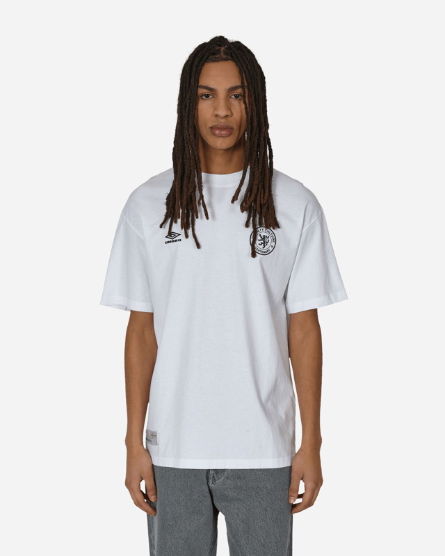 Póló Umbro Regular Logo T-Shirt White Fehér | UBMW089FA59 WTH0001
