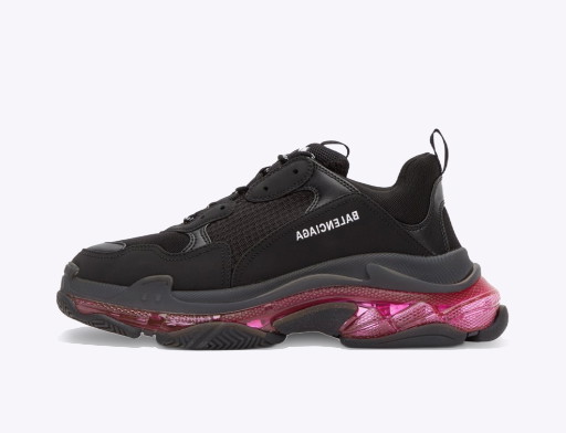Sneakerek és cipők Balenciaga Triple S Sneakers "Black & Pink" Fekete | 544351-W2FR1-1054