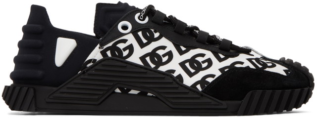 Sneakerek és cipők Dolce & Gabbana Black NS1 Sneakers Fekete | CS1810AD505