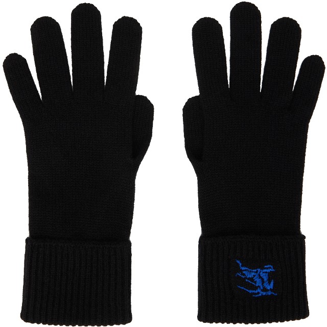 Kesztyű Burberry Cashmere Blend Gloves Fekete | 8078830