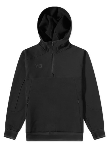 Sweatshirt Y-3 Football Logo Hoody Fekete | HM5037