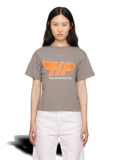 Póló HERON PRESTON Fly T-Shirt Szürke | HWAA032F23JER0100920