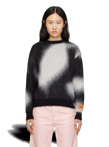 Pulóver HERON PRESTON Aop Sweater Fekete | HWHE016F23KNI0011001