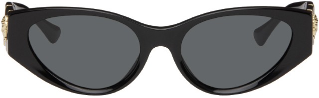Napszemüveg Versace Black Cat-Eye Sunglasses Fekete | 0VE4454 GB1/87 8056597921947