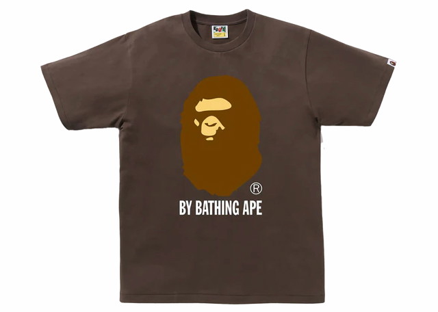 Póló BAPE BAPE By Bathing Ape Tee Brown Barna | 1K30-110-002