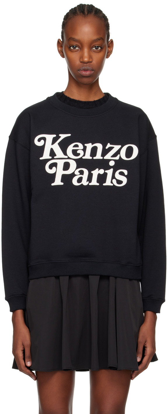 Sweatshirt KENZO Paris VERDY Edition Sweatshirt Fekete | FE52SW1274MF