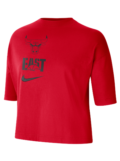 Póló Nike NBA Chicago Bulls Essential Boxy Tee 
Piros | DZ0196-657
