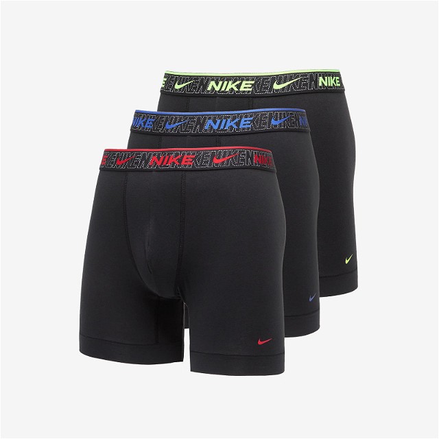 Boxerek Nike Boxer Brief 3-Pack Multicolor Fekete | 0000KE1007-JV7