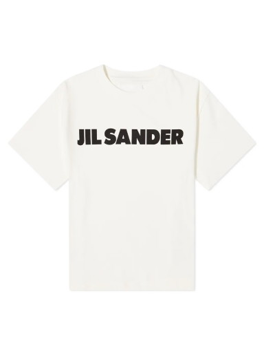 Póló Jil Sander Logo Tee Fehér | J21GC0001-J45148-102