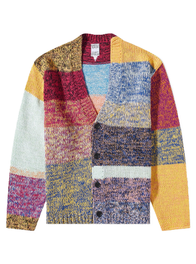 Pulóver Marcelo Burlon Cross Stripe Knit Cardigan Többszínű | CMHB006S23KNI0018401