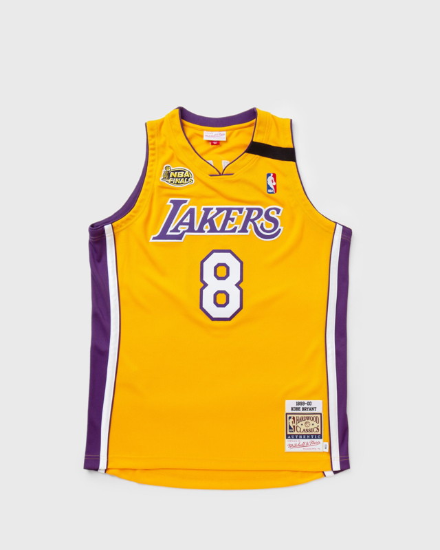 Sportmezek Mitchell & Ness NBA AUTHENTIC JERSEY LOS ANGELES LAKERS HOME 1999-00 FINALS KOBE BRYANT #8 Sárga | AJY4CP19001-LALLTGD99KBR