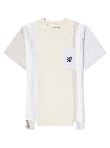 Póló Needles 7 Cuts T-Shirt Fehér | MR612-IVR