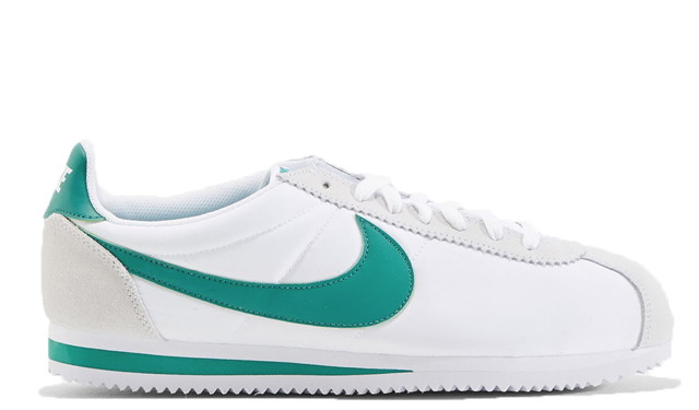 Sneakerek és cipők Nike Classic Cortez Nylon Green Noise Fehér | 807472-103