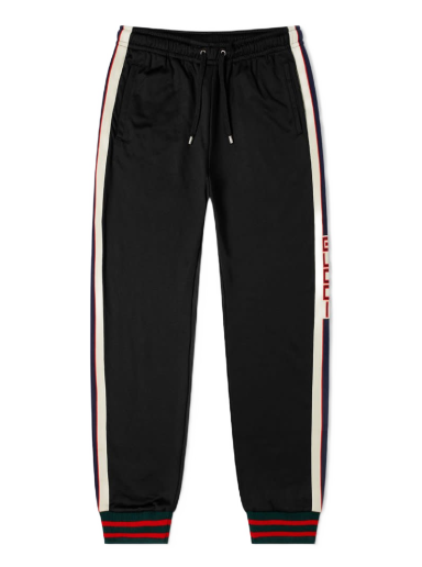 Sweatpants Gucci Taped Logo Track Pant Fekete | 474635-X5T39-1008